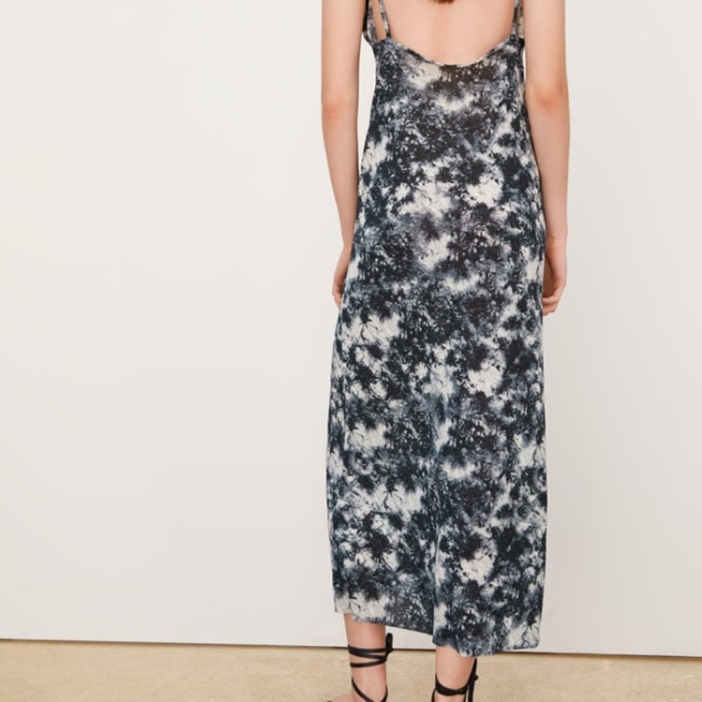 Zara Tie Dye Printed Maxi Dress - Picture 4 of 6